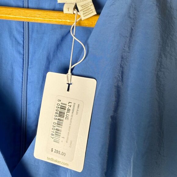 Ted Baker Blue Ruffled Tiered Dress | 4 - Picture 3 of 7